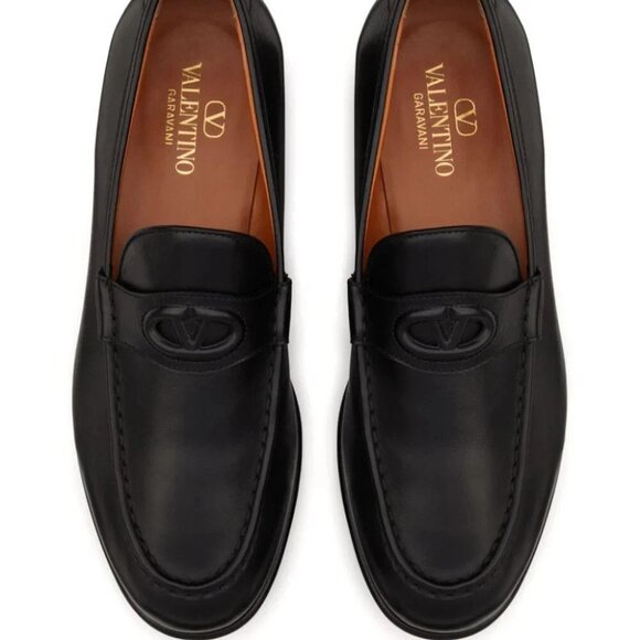 $980 MSRP- Authentic Valentino Garavani 5Y2S0I03VNM Vlogo Loafers- US 12/EU 45 main image 7